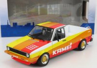 Solido Volkswagen Caddy Pick-up Mki  Kamei Tribute 1982 1:18 Oranžová Žlutá Červená