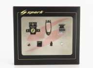 Spark-model Accessories F1  Set Lotus 72djps N 1 Emerson Fittipaldi Season 1972 World Champion 1:43 Black Gold Met