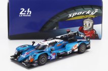 Spark-model Alpine A470 Gibson Team Signatech-alpine Matmut N 36 Winner Lmp2 Class 6th 24h Le Mans 2019 N.lapierre - A.negrao - P.thiriet 1:64 Modrá Černá