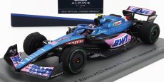 Spark-model Alpine F1 A522 Team Alpine Bwt N 31 4th Japan Gp 2022 Esteban Ocon 1:43 Modrá Růžová