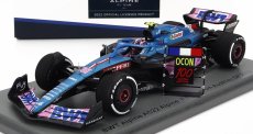 Spark-model Alpine F1 A522 Team Alpine Bwt N 31 5th Austrian Gp 2022 - 100th Gp Esteban Ocon 1:43 Modrá Růžová