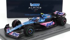 Spark-model Alpine F1  A523 Team Bwt Alpine N 10 7th Monaco Gp 2023 Pierre Gasly 1:43 Modrá Černá Růžová