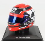 Spark-model Arai helmet F1  Casco Helmet At02 Honda Ra620h Team Alpha Tauri N 22 Season 2021 Yuki Tsunoda 1:5 Červená Modrá Bílá