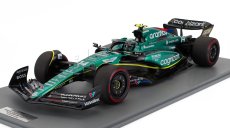 Spark-model Aston martin F1  Amr23 Team Aramco Cognizant N 14 7th British Gp 2023 Fernando Alonso 1:12 Zelená
