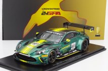 Spark-model Aston martin Vantage Amr Gt3 Evo Team Comtoyou Racing N 007 24h Spa 2024 M.drudi - N.thiim - M.sorensen 1:18 Modrá Žlutá