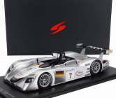 Spark-model Audi R8 3.6l Turbo V8 Team Audi Sport Joest N 7 3rd 24h Le Mans 2000 Michele Alboreto - Rinaldo Capello - Christian Abt 1:18 Stříbrná Černá