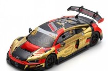 Spark-model Audi R8 Lms Gt3 Team Audi Sport Asia Absolute N 40 2nd Fia Gt World Cup Macau 2023 Edoardo Mortara 1:18 Oranžová Zlatá Černá