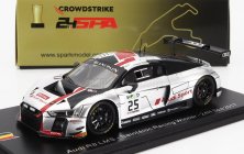 Spark-model Audi R8 Lms Team Audi Sport Sainteloc N 25 Winner 24h Spa 2017 Christopher Haase - Jules Gounon - Markus Winkelhock 1:43 Stříbrná Černá