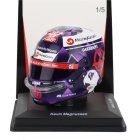 Spark-model Bell helmet Casco Helmet F1 Kevin Magnussen Team Haas N 20 Monaco Gp 2024 1:5 Modrá Violetová