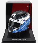 Spark-model Bell helmet F1  Casco Helmet Alfa Romeo C43 Team Stake N 77 Season 2023 Valtteri Bottas 1:5 2 Tóny Modré