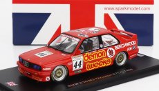 Spark-model BMW 3-series M3 (e30) N 44 Btcc Thruxton 1988 Roland Ratzenberger 1:43 Red