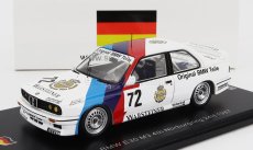 Spark-model BMW 3-series M3 (e30) Team Bmw Motorsport N 72 24h Nurburgring 1987 Dieter Quester - Markus Oestreich - Winfried Vogt 1:43 Bílá Modrá Červená