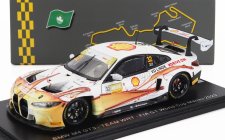 Spark-model BMW 4-series M4 Gt3 Team Wrt N 32 Fia Gt World Cup Macau 2023 Sheldon Van Der Linde 1:43 Bílá Žlutá