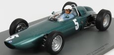 Spark-model BRM F1  N 5 Monaco Gp 1963 R.ginther 1:18 Green Met