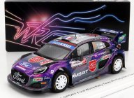Spark-model Ford england Puma Rally1 Team Ford World Rally M-sport N 7 4th Rally Sardinia Italy 2022 P.l.loubet - V.landais 1:43 Fialová Modrá Šedá