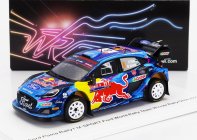 Spark-model Ford england Puma Rally1 Team Ford World Rally M-sport N 8 Winner Rally Chile 2023 Ott Tanak - Martin Jarveoja 1:43 Modrá Žlutá Červená