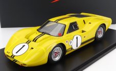Spark-model Ford usa Gt40 Mkiv 7.0l V8 Team Ford Motor Company N 1 Winner 12h Sebring 1967 M.andretti - B.mclaren - Con Vetrina - With Showcase - Special Box 1:18 Žlutá Černá