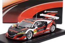 Spark-model Honda Nsx Gt3 Team Modulo Drago Corse N 34 Gt300 Class Super Gt 2020 Ryo Michigami - Jake Parson 1:43 Červená Černá Bílá