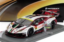 Spark-model Lamborghini Lamborghini Gt3 Team Jloc N 88 Champion With Pit Board Gt300 Class Super Gt 2024 Takashi Kogure - Yuya Motojima 1:43 Bílá Červená Černá
