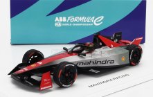 Spark-model Mahindra Formula-e M9 Electro Team Mahindra Racing N 48 Season 2023-2024 Edoardo Mortara 1:43 Stříbrná Červená Černá