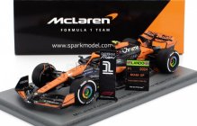 Spark-model Mclaren F1  Mcl38 Team Mclaren N 4 Winner Miami Gp 2024 First F1 Victory Lando Norris 1:43 Oranžová Černá