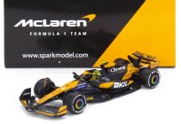 Spark-model Mclaren F1  Mcl38 Team Mclaren N 4 Winner Miami Gp 2024 First F1 Victory Lando Norris 1:64 Oranžová Černá
