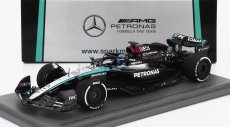 Spark-model Mercedes gp F1  W15 Eq Performance Team Amg Petronas Motorsport N 63 Bahrain Gp 2024 George Russell 1:43 Černá Stříbrná Zelená