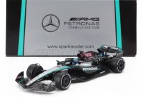 Spark-model Mercedes gp F1  W15 Eq Performance Team Amg Petronas Motorsport N 63 Winner Las Vegas Usa 2024 George Russell 1:64 Černá Stříbrná Zelená