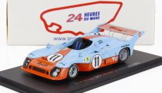 Spark-model Mirage Gr8 3.0l V8 Team Gulf Research Racing N 11 Winner 24h Le Mans 1975 Jacky Ickx - Derek Bell 1:43 Světle Modrá Oranžová