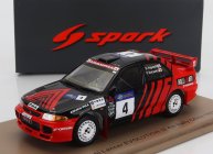 Spark-model Mitsubishi Lancer Evolution Iii N 4 Rally China 1997 Yoshihiro Kataoka - Satoahi Hayashi 1:43 Červená Černá