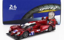 Spark-model Oreca Gibson 07 Gk428 4.2l V8 Team Richard Mille Racing N 1 24h Le Mans 2022 L.wadoux - S.ogier - C.milesi 1:64 Red