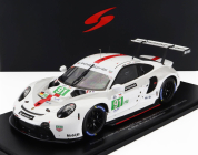 Spark-model Porsche 911 991-2 4.2l Team Porsche Gt N 91 Winner Lmgte Pro Class 24h Le Mans 2022 Gianmaria Bruni - Richard Lietz - Frederic Makowiecki 1:18 Bílá Šedá Červená