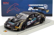 Spark-model Porsche 911 992 Gt3 R 4.2l Team Schumacher Clrt N 22 24h Spa 2024 Ayhancan Guven - Laurin Heinrich - Dorian Boccolacci 1:43 Černé Zlato