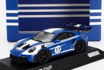 Spark-model Porsche 911 992 Gt3 Rs N 17 Racing Coupe 2023 1:43 Modrá Bílá
