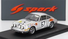 Spark-model Porsche 911s Coupe 1991cc S6 Team J.farjon N 67 24h Le Mans 1969 Philippe Farjon - Jacky Dechaumel 1:43 Silver