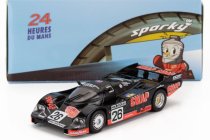 Spark-model Porsche 956 2.6l Twin Turbo Team Henn S T-bird Swap Shop N 26 2nd 24h Le Mans 1984 Jean Rondeau - John Paul Jr. 1:64 Černá Červená