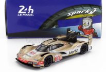 Spark-model Porsche 963 9rd 4.6l Turbo V8 Team Hertz Jota N 38 24h Le Mans 2024 Jenson Button - Phil Hanson - Oliver Rasmussen 1:64 Bílé Zlato