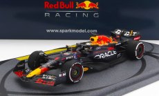 Spark-model Red bull F1  Rb18 Team Oracle Red Bull Racing N 1 Winner Abu Dhabi World Champion 2022 Max Verstappen 1:43 Matná Modrá Žlutá Červená