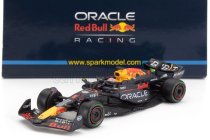 Spark-model Red bull F1  Rb20 Team Oracle Red Bull Racing N 1 World Champion Winner Brazilian Gp 2024 Max Verstappen 1:64 Modrá Žlutá Červená