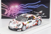 Spark-model Renault Alpine A110 Rgt Team Chazel Technologies Course N 60 4th Rgt Rally Montecarlo 2024 Armand Fumal - Jules Escartefigue 1:43 Bílá Černá