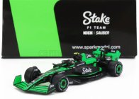 Spark-model Sauber F1  C44 Team Stake Kick N 24 Season 2024 Zhou Guanyu 1:64 Zelená Černá