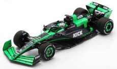 Spark-model Sauber F1  C44 Team Stake Kick N 77 Abu Dhabi Gp 2024 Valtteri Bottas 1:43 Zelená Černá