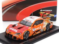 Spark-model Toyota Supra Gr Team Eneos Rookie N 14 Gt500 Class Super Gt 2024 Kazuya Oshima - Nirei Fukuzumi 1:43 Oranžová Bílá