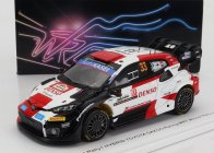 Spark-model Toyota Yaris Gr Hybrid Rally1 Team Toyota Gazoo Racing Wrt N 33 Winner Rally Japan 2023 Elfyn Evans - Scott Martin 1:43 Bílá Červená Černá
