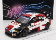 Spark-model Toyota Yaris Gr Hybrid Rally1 Team Toyota Gazoo Racing Wrt N 69 3rd Rally Japan 2023 Kalle Rovanpera - Jonne Halttunen 1:43 Bílá Červená Černá