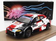 Spark-model Toyota Yaris Gr Rally1 Team Toyota Gazoo Racing Wrt N 33 2nd Rally Safari Kenya 2022 E.evans - S.martin 1:43 Bílá Červená