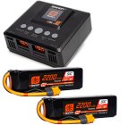 Spektrum Smart Powerstage G2 Air 4S 2200mAh IC3 2x, nabíječ S250