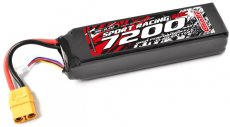 Sport Racing 60C - 7200mAh - 11,1V 3S - LiPo Semi-Soft case - XT90