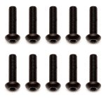 Šroub M2,4x8mm s imbusouvou půlkulatou hlavou, 10ks.