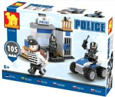 Stavebnice Ausini 23424 Policejní trezor - kostky rozměrově shodné s Lego
